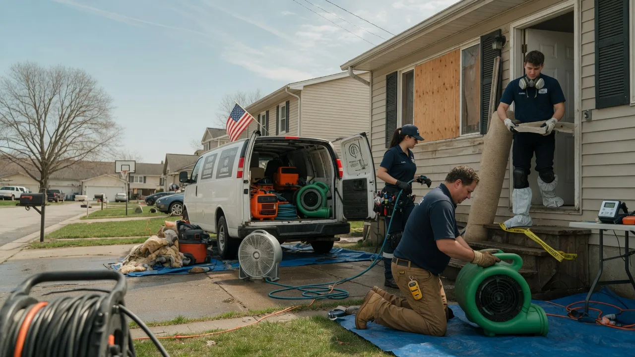 Water Damage Restoration in Capron, VA near me